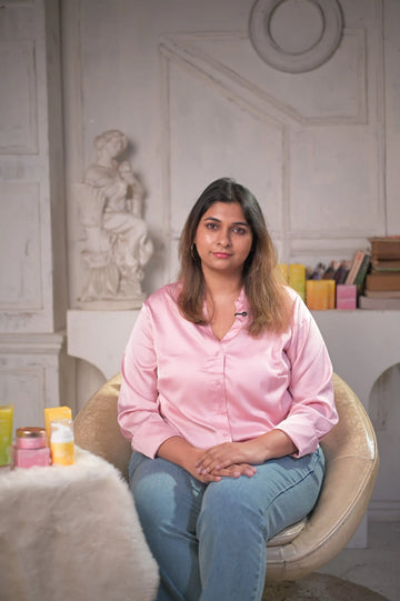 Sonia Gidla, founder of Skintuition Cosmetics. An Indian skincare brand curated for young adults and teenagers.