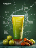 Skintuition Cosmetics Amla & Curcumin face cleanser with turmeric and amla ingredients for oily and acne-prone skin